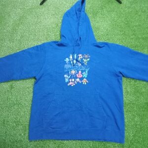Port & Company Singing Monsters Ethereal Blue Hoodie Sweatshirt Size Medium
